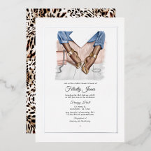 Glam Chic Fashion Brautparty