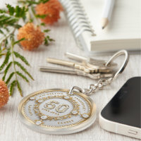 Glam Diamond & Gold Frame 50e anniversaire de Mari