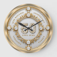 Glam Diamond & Gold Rahmen 50. Hochzeitstag