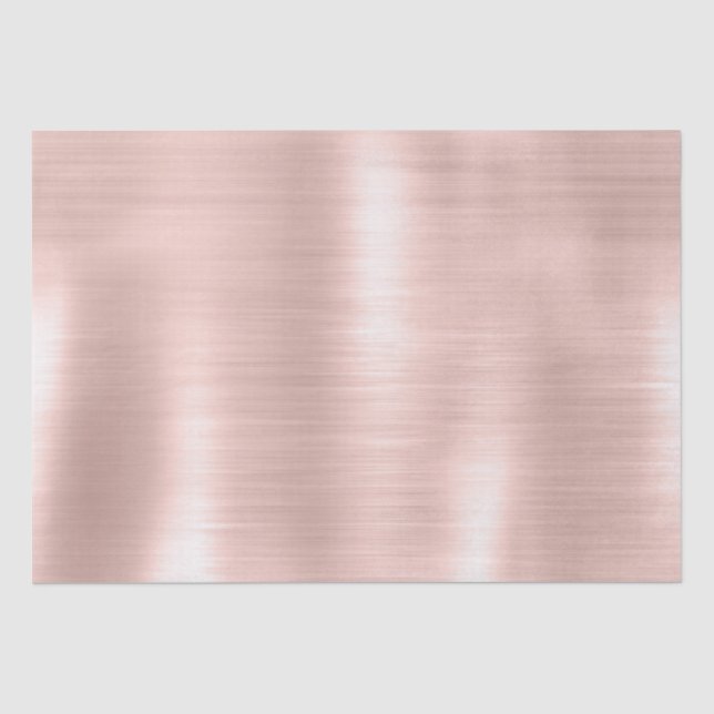 Glam Girly Blush Pink Wedding Seidenpapier (Vorderseite)