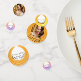 Glam Girly Foto Script 20 30 40. Geburtstagsparty Konfetti