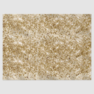 Glam Girly Gold Glitzer Seidenpapier