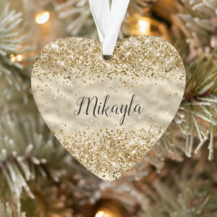 Glam Girly Gold Parties scintillant Sparkle Confet