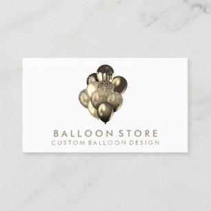 Glam Glitzer Event Party Decke Ballon Visitenkarte