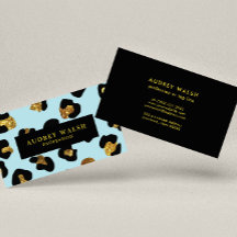 Glam Glitzer Gold Aqua Leopard Print Luxus