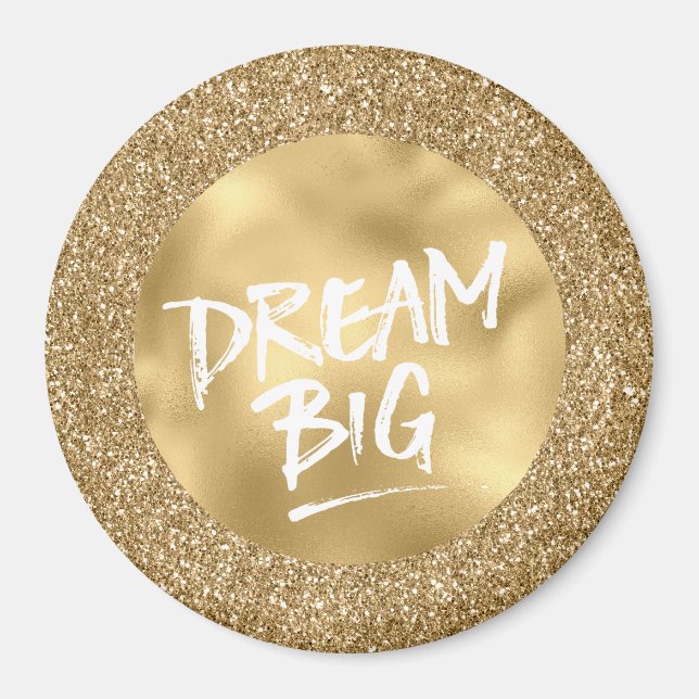 Glam Glitzer Sparkle Glitz Magnet (Vorne)