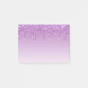 Glam & Glitzer Tropfen Post-it Klebezettel