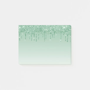 Glam & Glitzer Tropfen Post-it Klebezettel