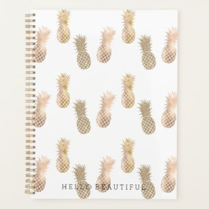 Glam Gold Ananas Planer