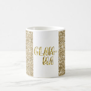 Glam Gold Glitter Glam-ma Kaffeetasse