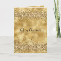 Glam Gold Glitzer Confetti
