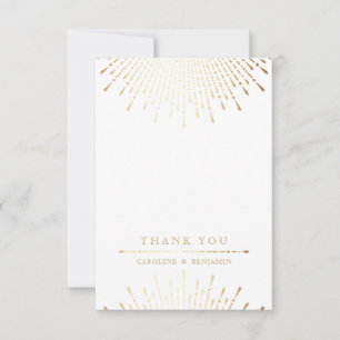 Glam gold Glitzer Deko vintage Hochzeit danke