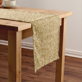 Glam Gold Glitzer Glitz Mittelgroßer Tischläufer