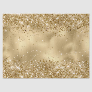 Glam Gold Luxe Glitzy Sparkle Glitzer Seidenpapier