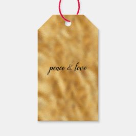 Glam Gold personalisiert inspirierendes Zitat Geschenkanhänger