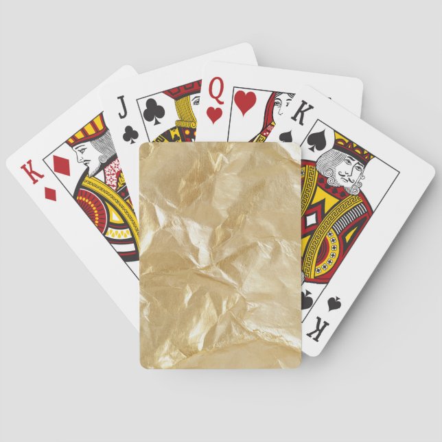 Glam Gold   Spielkarten (Rückseite)