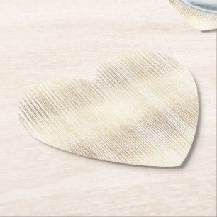 Glam Gold Streifen Untersetzer