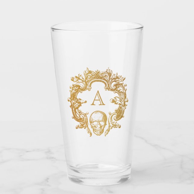 Glam gothique | Verre | Or (Devant)