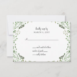 Glam Greenery Hochzeit Einladungen uAwg