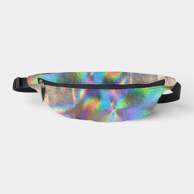 Glam Holographique Arc-en-ciel métallique de luxe (Recto)