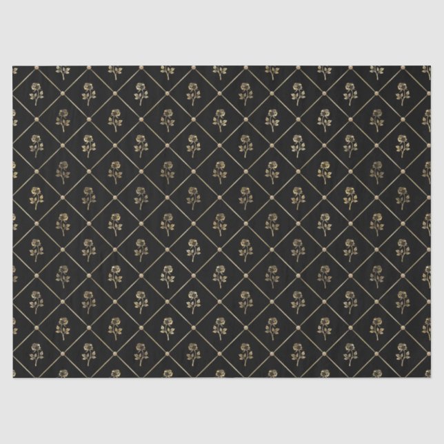 Glam Honeycomb Serie Design #15 Seidenpapier (Vorderseite)