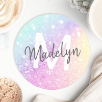 Glam Iridescent Glitzer Personalisiert farbig