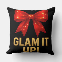 Glam It up Sparkle Bow - Confidence Energy Kissen