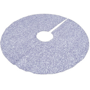 Glam Lavender Lilac Lila Glitzer      Polyester Weihnachtsbaumdecke