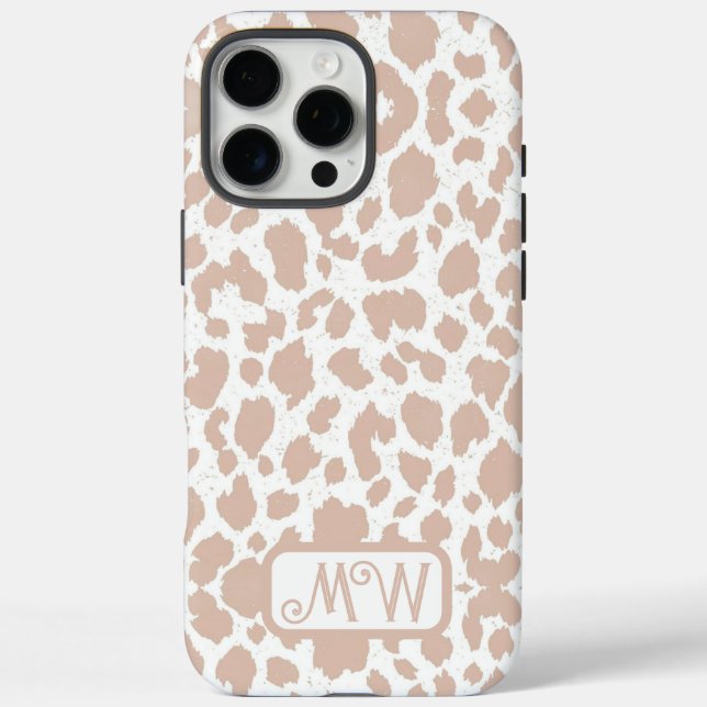 Glam Leopard Cheetah iPhone iPhone 16 Pro Max Hülle (Rückseite)