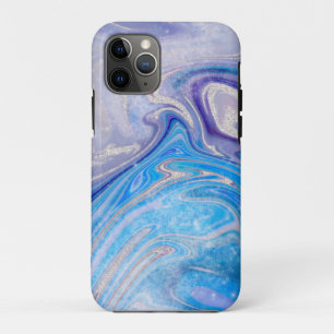 Glam lila Silbermor aus Glitzer Case-Mate iPhone Hülle