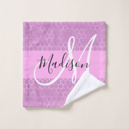 Glam Lilac Metallic rose Honeycomb Nom