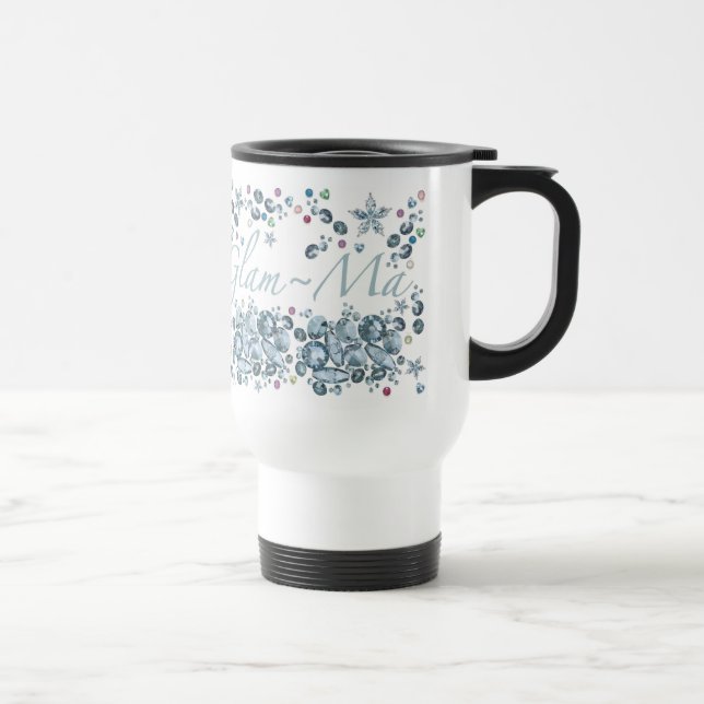 GLAM-MA Reise-Tasse Reisebecher (Rechts)