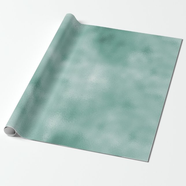 Glam Mint Geschenkpapier (Ungerollt)