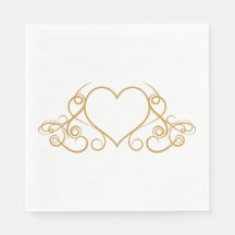 Glam of White Liebe Heart Wedding Party