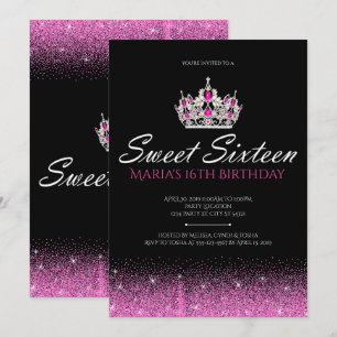 Glam & Parties scintillant, Invitations en Sweet s
