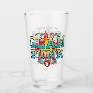 Glam Punk Soul Glass Tumbler