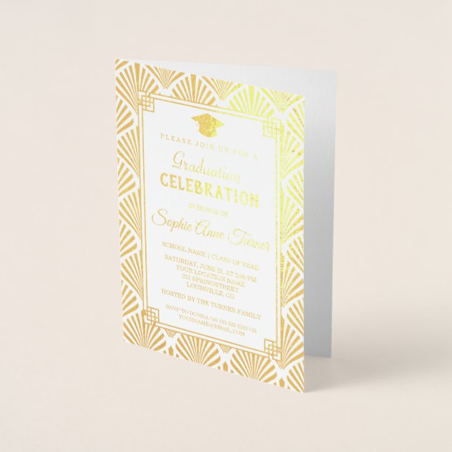Glam Real Goldene Foil Parco Tassino Folienkarte (Vorderseite)