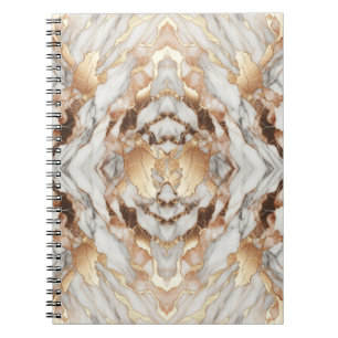 Glam Rose Gold Luxuriös Trend Marble  Notizblock