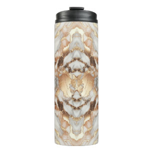 Glam Rose Gold Luxuriös Trend Marble  Thermosbecher