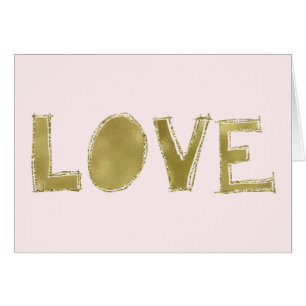 Glam rose or amour étincelant