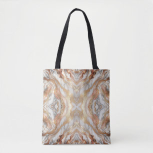 Glam Roségold Luxuriös Trendige Marmor Schmetterli Tasche