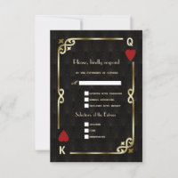 Glam Royal Gold Black Art Deco 20er Hochzeit