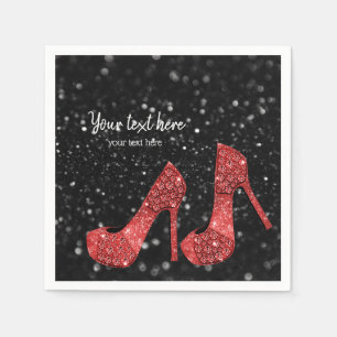 Glam Shoes High Heels für jeden Anlaß Serviette