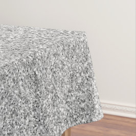 Glam Silver Glitzer Glitz Tischdecke