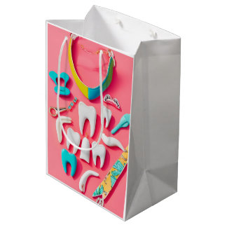 Glam Tooth Mittlere Geschenktüte