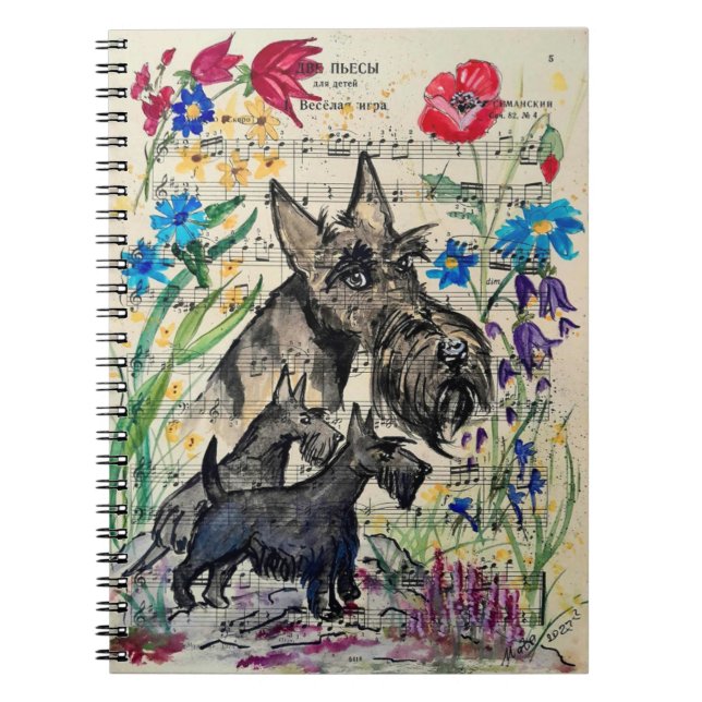 GLaMalot-Notebook Notizblock (Vorderseite)