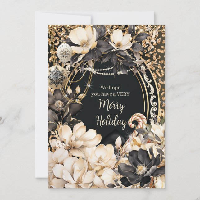 Glamimour Holiday Cards Feiertagskarte (Vorderseite)