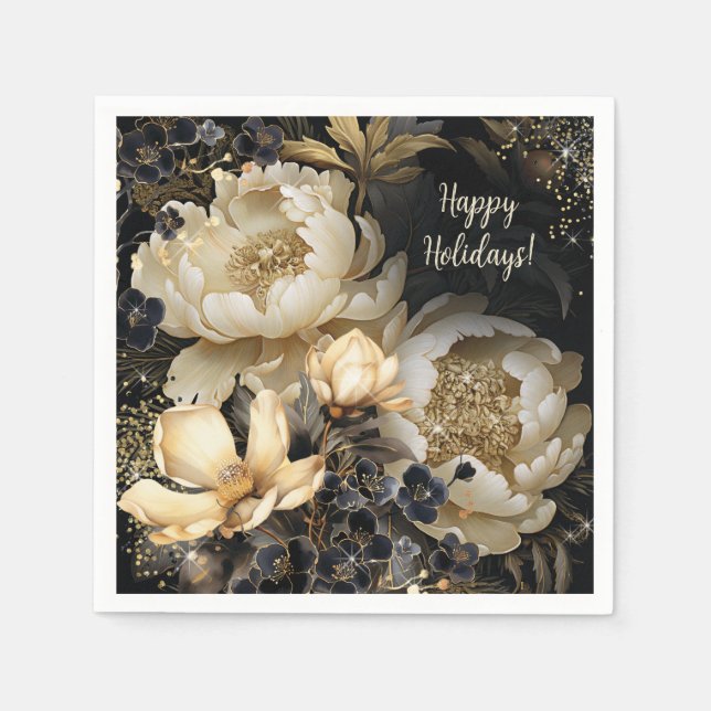 Glaminour Holiday Party Napkin Serviette (Vorderseite)