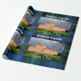 Glamis Castle - Lyon Family Zuhause, Scottish Tart Geschenkpapier