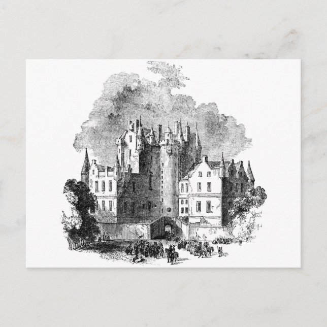 Glamis Castle Postkarte (Vorderseite)